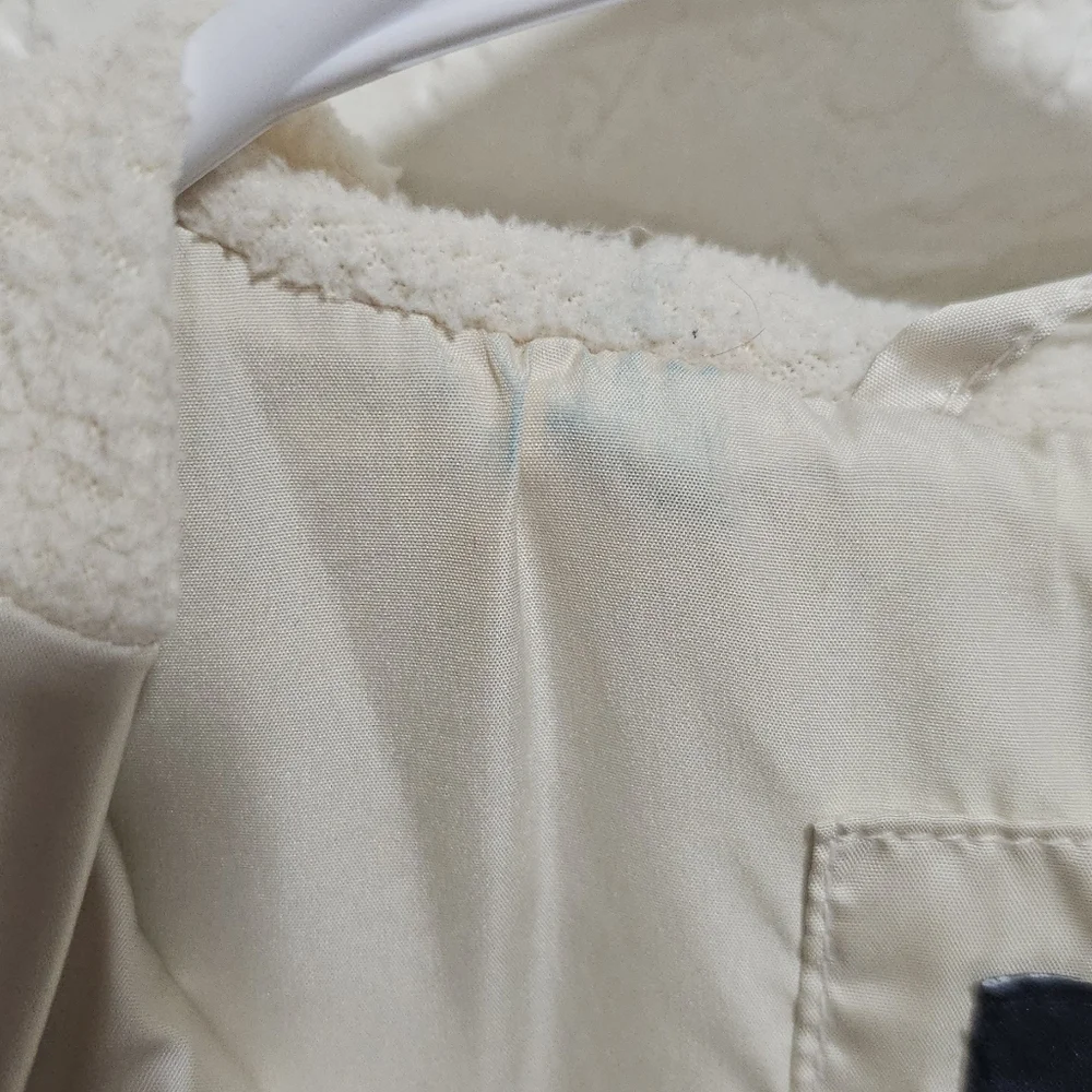 Gap Kids Cream Puffer Jacket Toddler XS 4 - 5